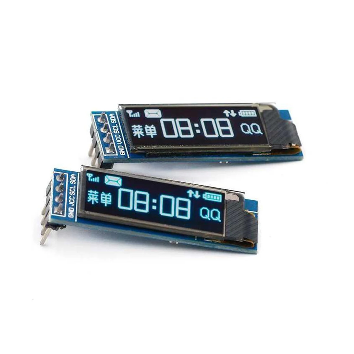 0,91 дюймовый OLED-дисплей модуль белый/синий OLED 128X32 ЖК-дисплей Светодиодный Дисплей SSD1306 12864 0,91 IIC i2C Связь для ardunio