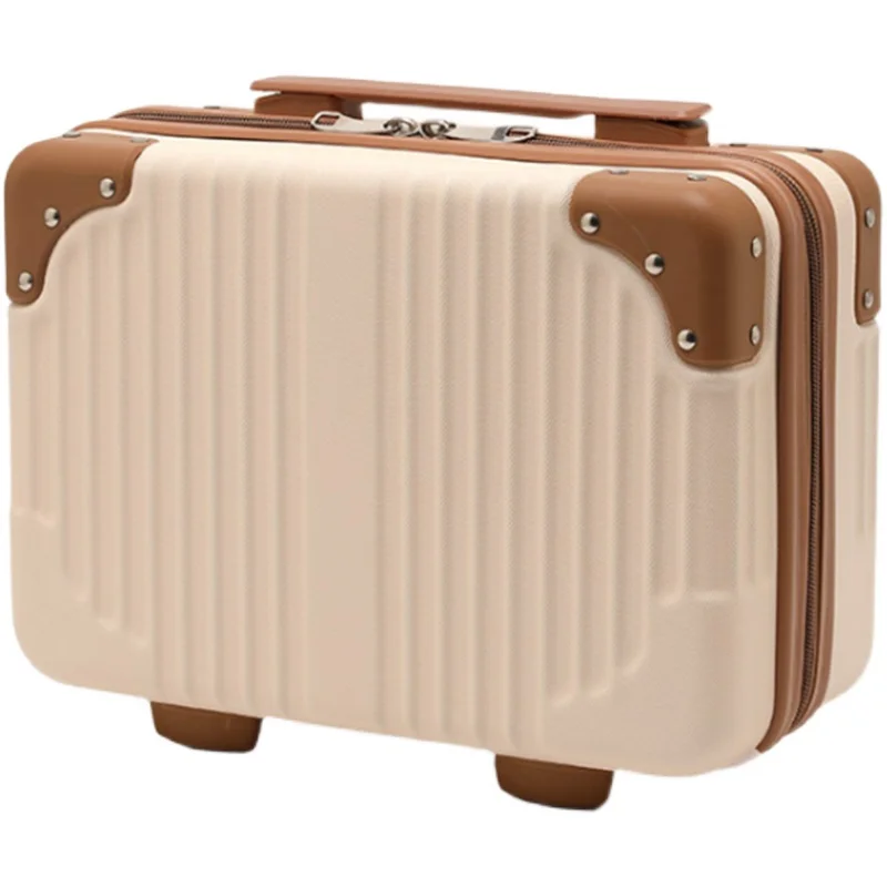 14-Дюймовая портативная коробка, маленький чемодан, женский милый Космический кейс, Маленький легкий чемодан, мини-сумка для хранения, Модный полиэстер