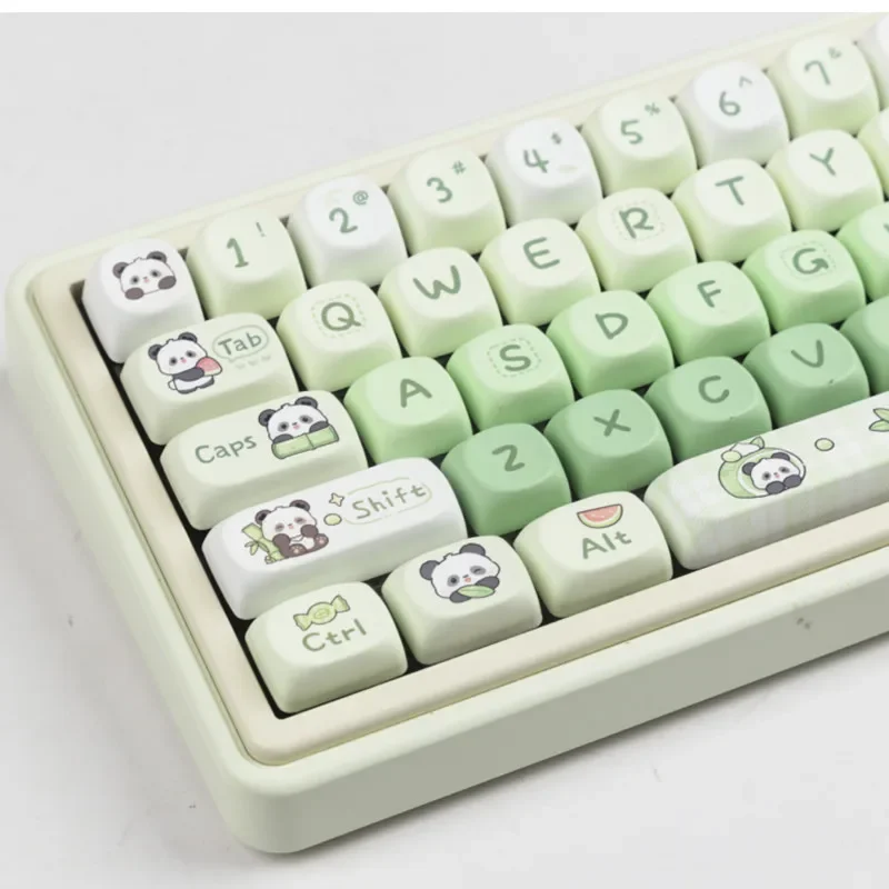 143 Клавиши panda PBT Keycap SOA Профиль Сублимации Красителя Keycap Для Игровой Механической Клавиатуры Keycap MX Switch SOA Keycaps