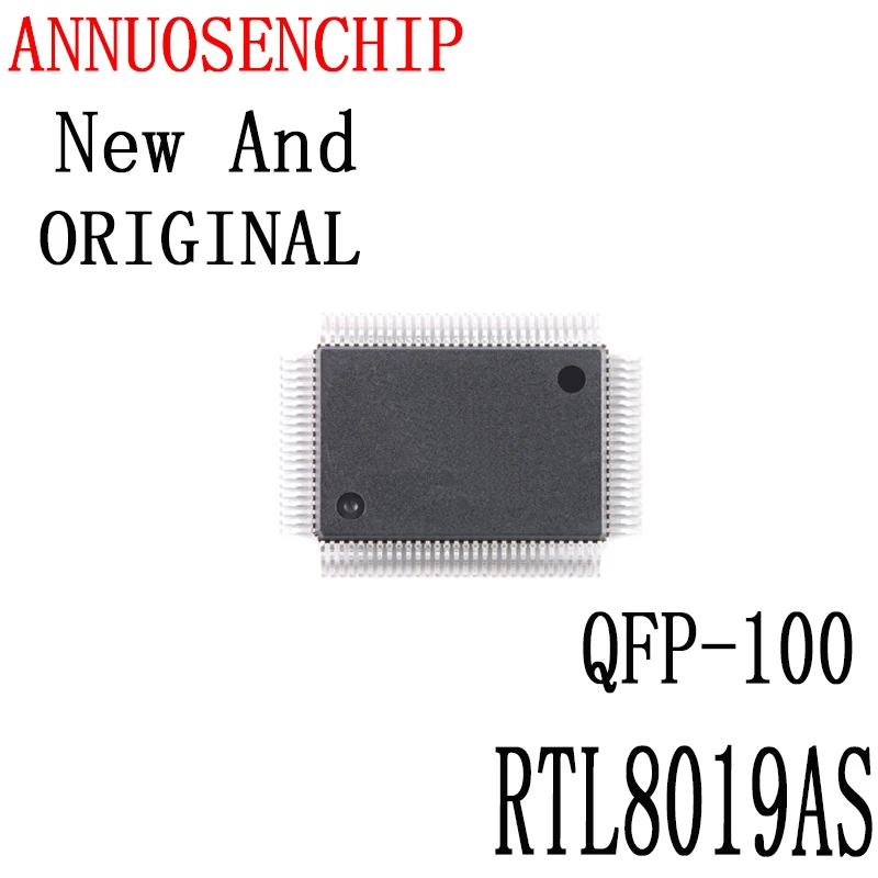 1шт Новый и Оригинальный RTL8019AS-LF QFP-100 В наличии RTL8019AS
