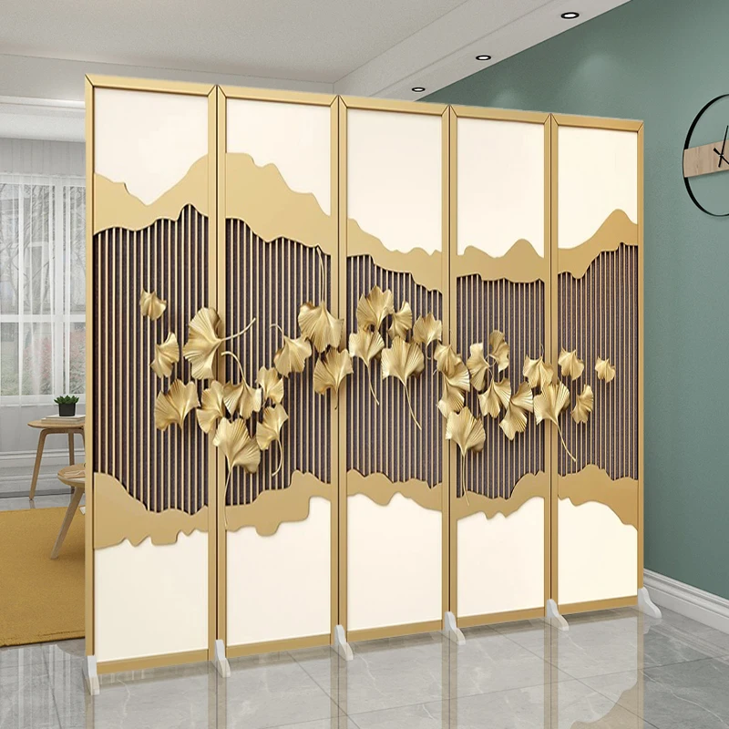 2022 высококачественный деревянный материал складной экран гостиная отель 250 см 190 см разделитель комнаты перегородка