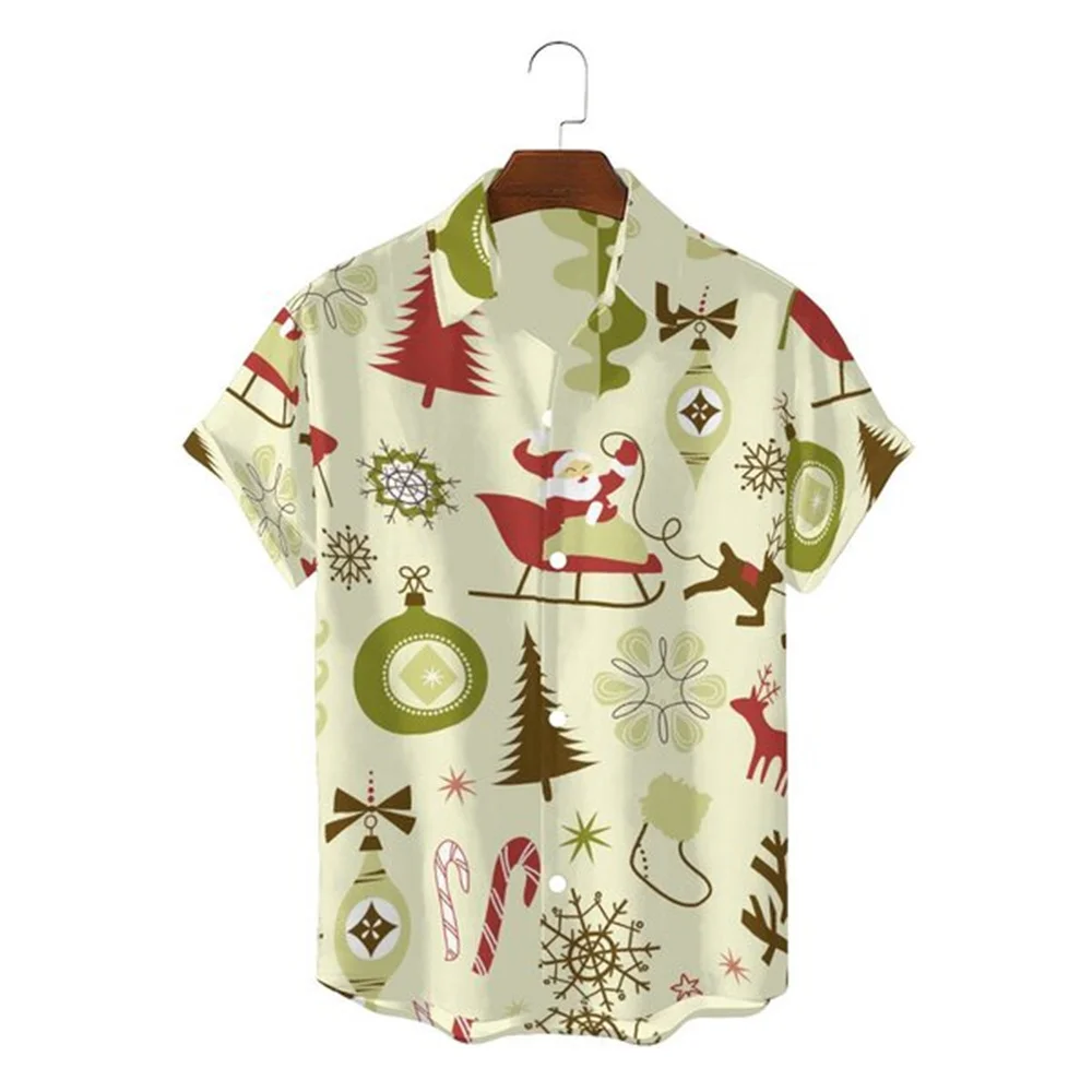 2022 Рождественские Рубашки С 3d Принтом, Рождественская Блузка С Длинным Рукавом, Праздничные Топы Для Вечеринок, Негабаритная Футболка для Мужской Одежды