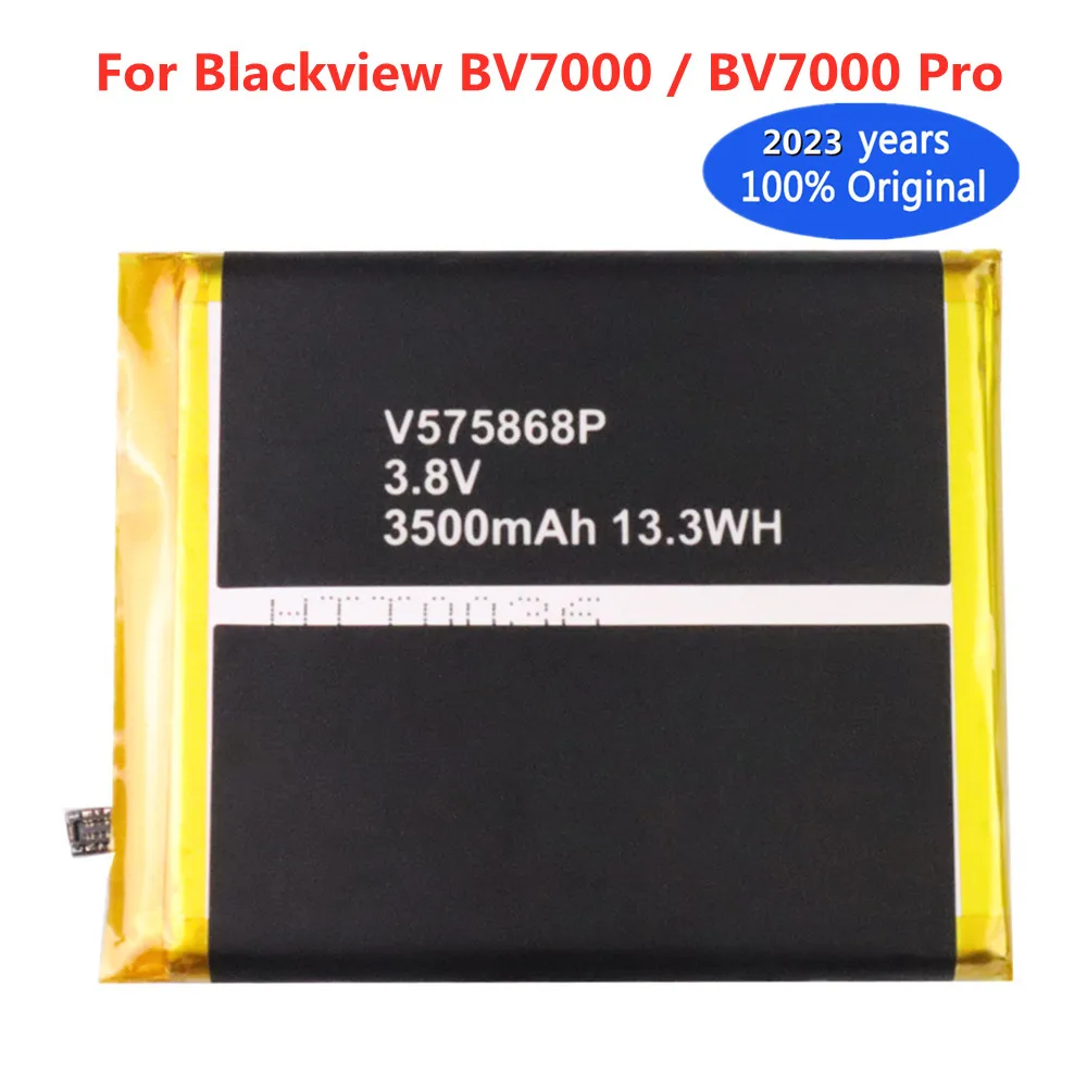2023 Новый 100% Оригинальный Аккумулятор 3500 мАч BV 7000 Для Blackview BV7000/BV7000 Pro V575868P Smart Mobile Phone Bateria