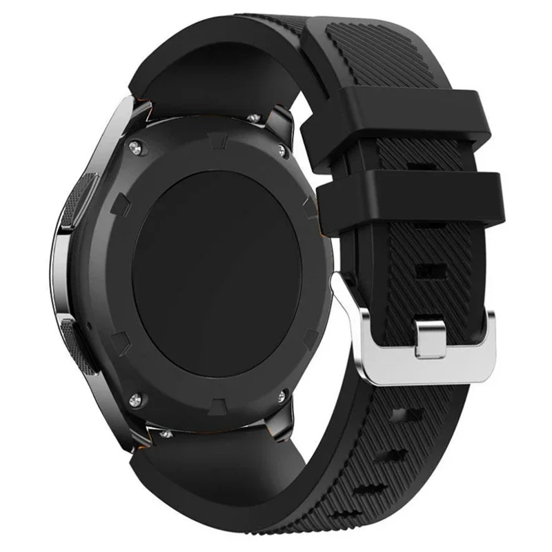 22-мм ремешок для Samsung Galaxy watch 46 мм/42 мм/active 2 gear S3 Frontier/huawei watch gt 2e/2 / amazfit bip/gts ремешок 20 мм