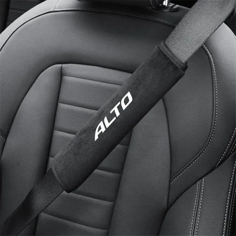 2шт Чехол для ремня безопасности автомобиля чехол для плечевого ремня безопасности Чехол для плечевого ремня безопасности для аксессуаров интерьера автомобиля ALTO