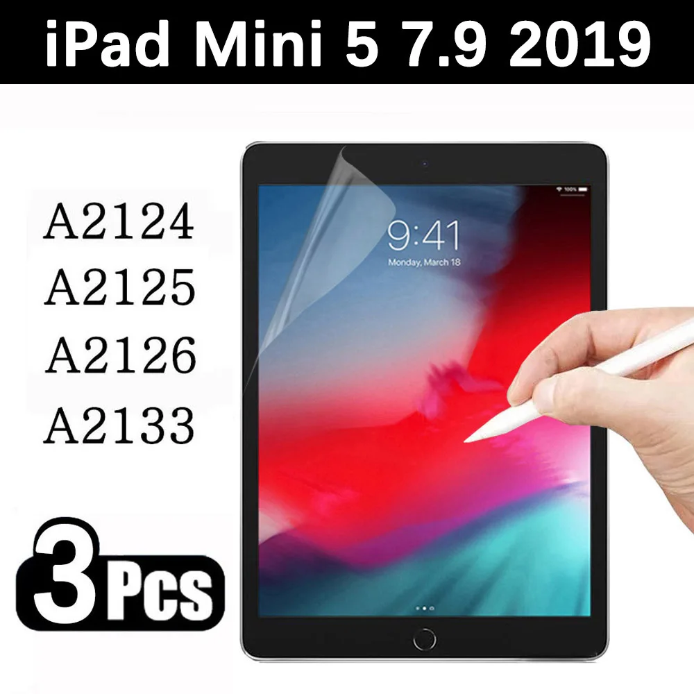 (3 упаковки) Бумажная пленка На Ощупь Для Apple iPad Mini 5 7,9 