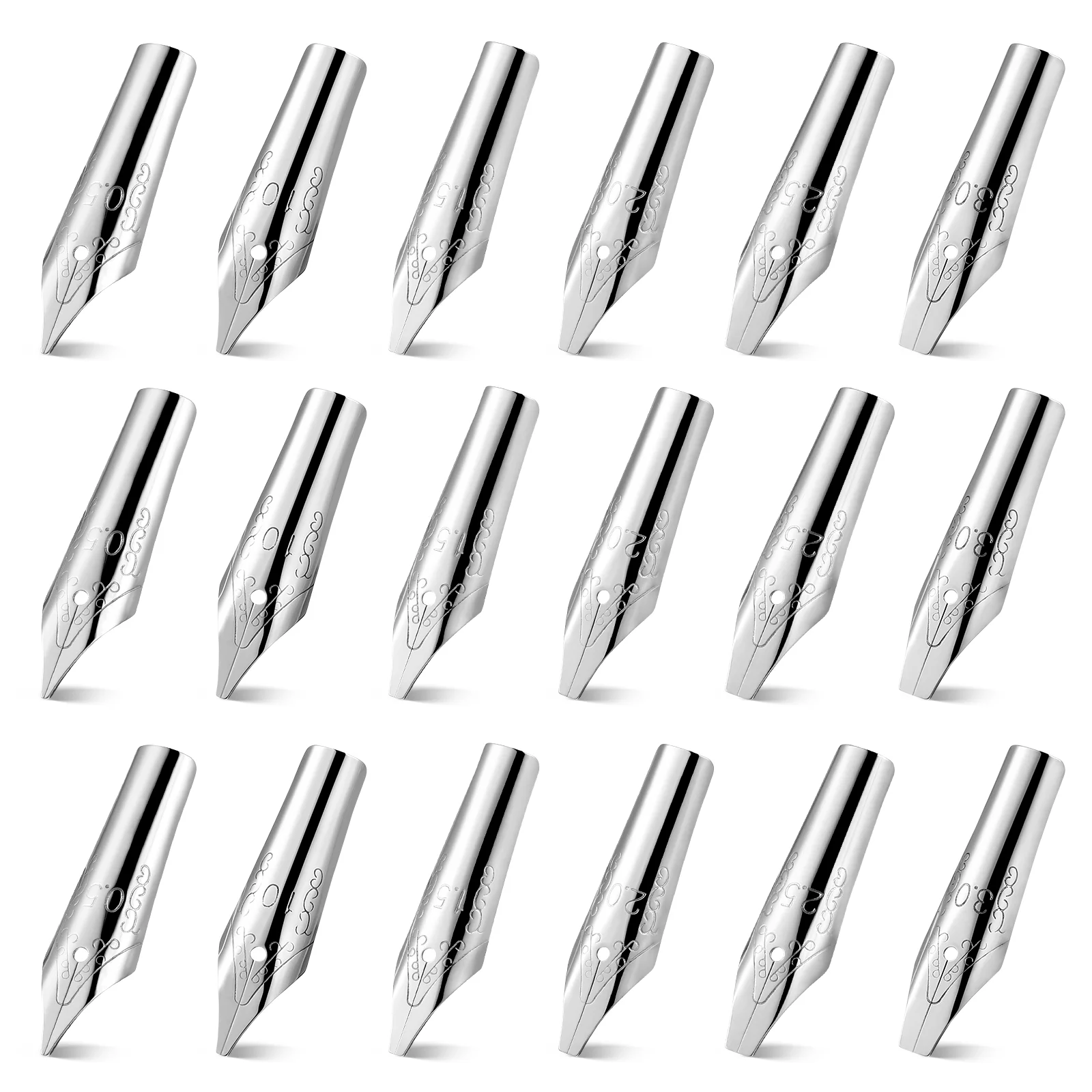 30 шт. Запасные перьевые ручки для каллиграфии для студентов, принадлежности для рисования, универсальные