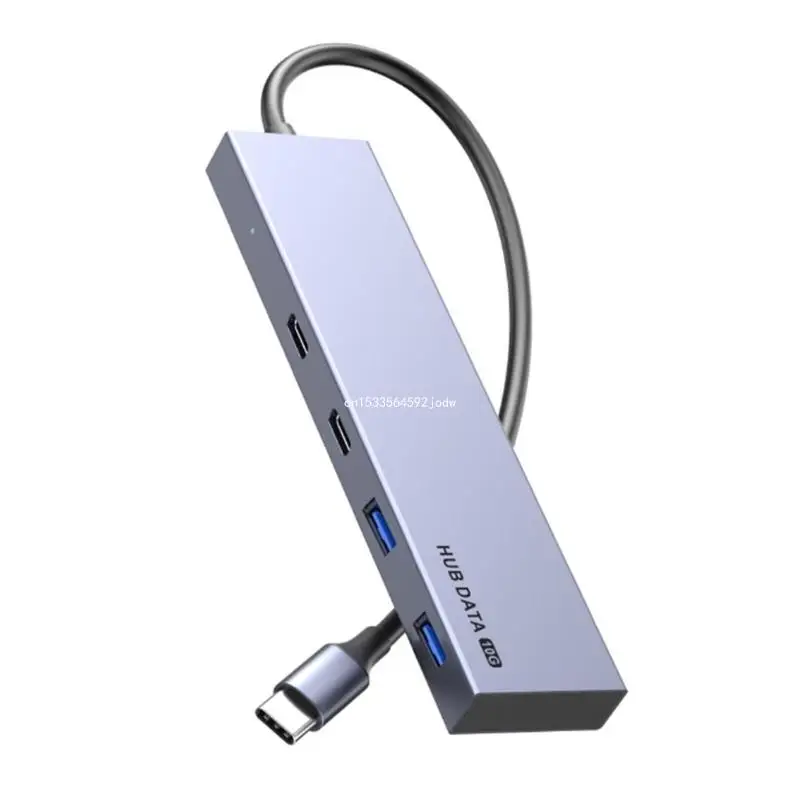 4 Порта USB C к USB3.1 Адаптер-Разветвитель Type-C USB C Концентратор для передачи данных 10 Гбит/с Dropship