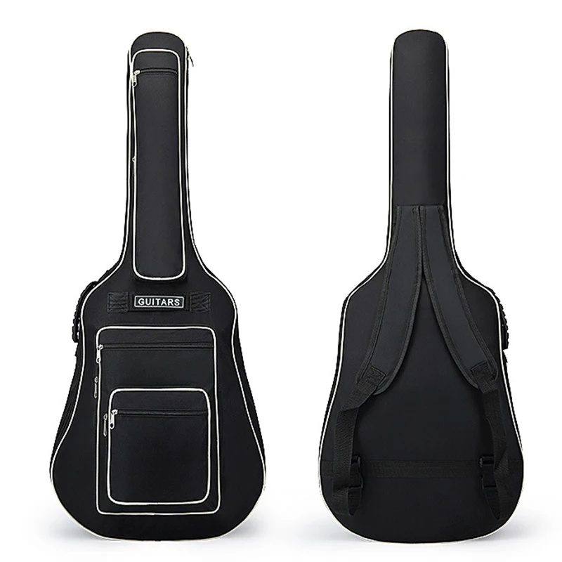 40/41-дюймовая сумка для гитары, полностью мягкий водонепроницаемый чехол для гитары, мягкая музыкальная Акустическая классическая сумка с карманами