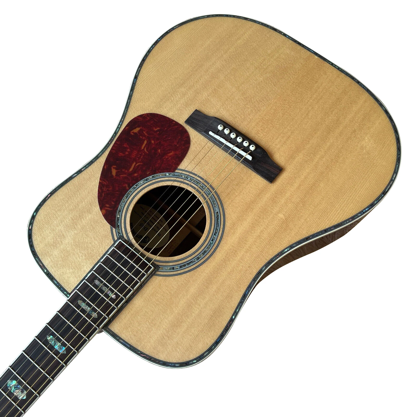 41 дюйм(ов) Акустической гитары D-45NF из массива ели, задней части и боковин из розового дерева