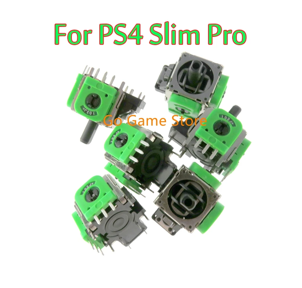 50шт для Sony PlayStation 4 PS4 Slim Pro Замена Аналогового Джойстика 3D Rocker Зеленый