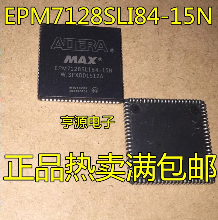 5шт оригинальное новое программируемое логическое устройство EPM7128SLI84-15N EPM7128 PLC C84