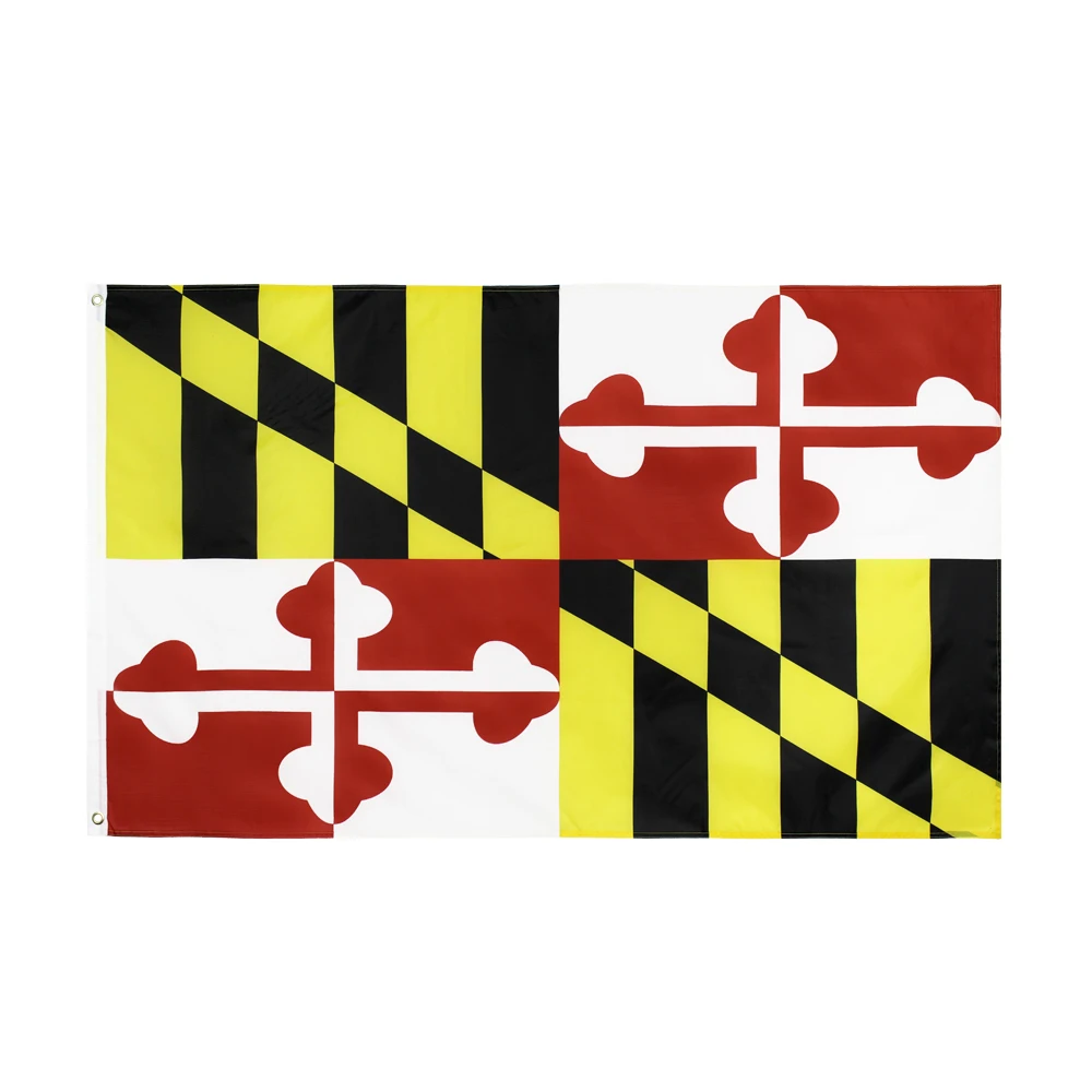 90x150 СМ флаг штата Мэриленд США для украшения