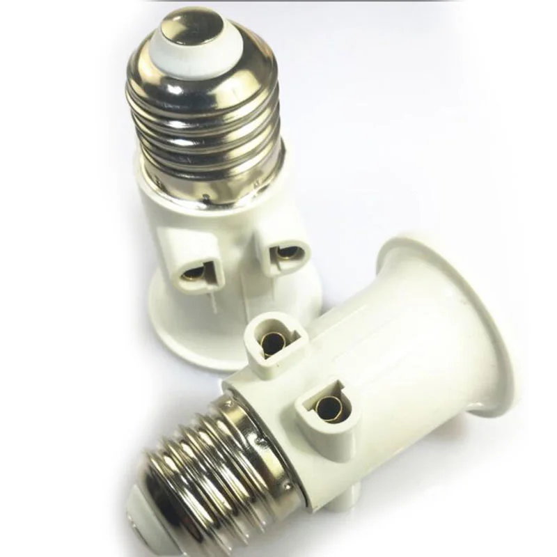 AC 110v 240V 4A E27 мощность Светодиодная лампа основание лампы разъем для адаптера EU Plug Осветительный Держатель Разъем Винт Конверсионный штекер t1
