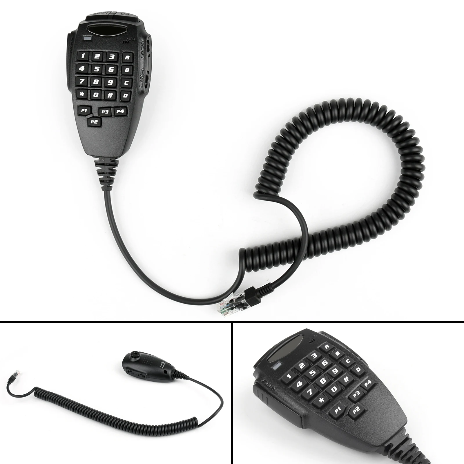 Artudatech 1 шт. профессиональный ручной микрофон автомобильный микрофон для мобильного автомобильного радио TYT TH9800 UHF
