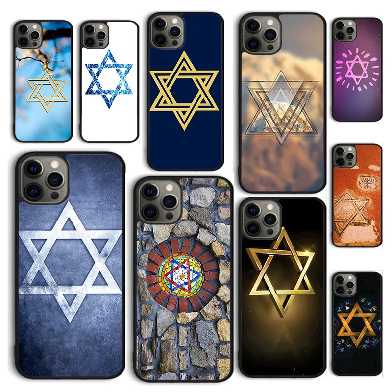 Autumu David Jewish Star Symbol Чехол для Телефона Чехол для iPhone 15 12 mini X XS XR 11 13 14 Pro Max SE 2020 Apple 6S 7 8 Plus Coque