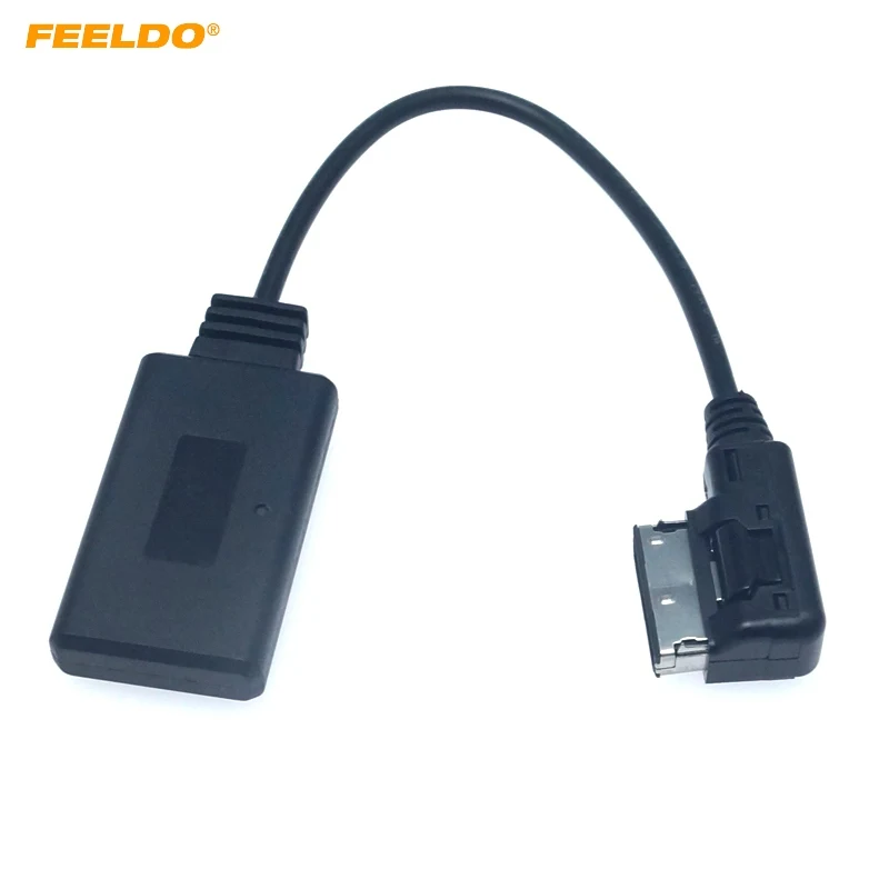 FEELDO Автомобильный аудио-радио адаптер кабеля AUX для Mercedes Benz Интерфейс AMI для беспроводного приемника Bluetooth Музыкальный адаптер AUX