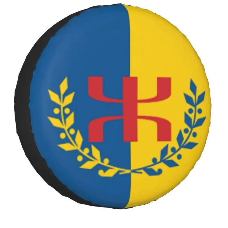 Kabyle Amazigh Flag Запасное Колесо, Покрышка, Чехол, Сумка для Suzuki Mitsubish Berber Proud, Автомобильные Аксессуары 14 