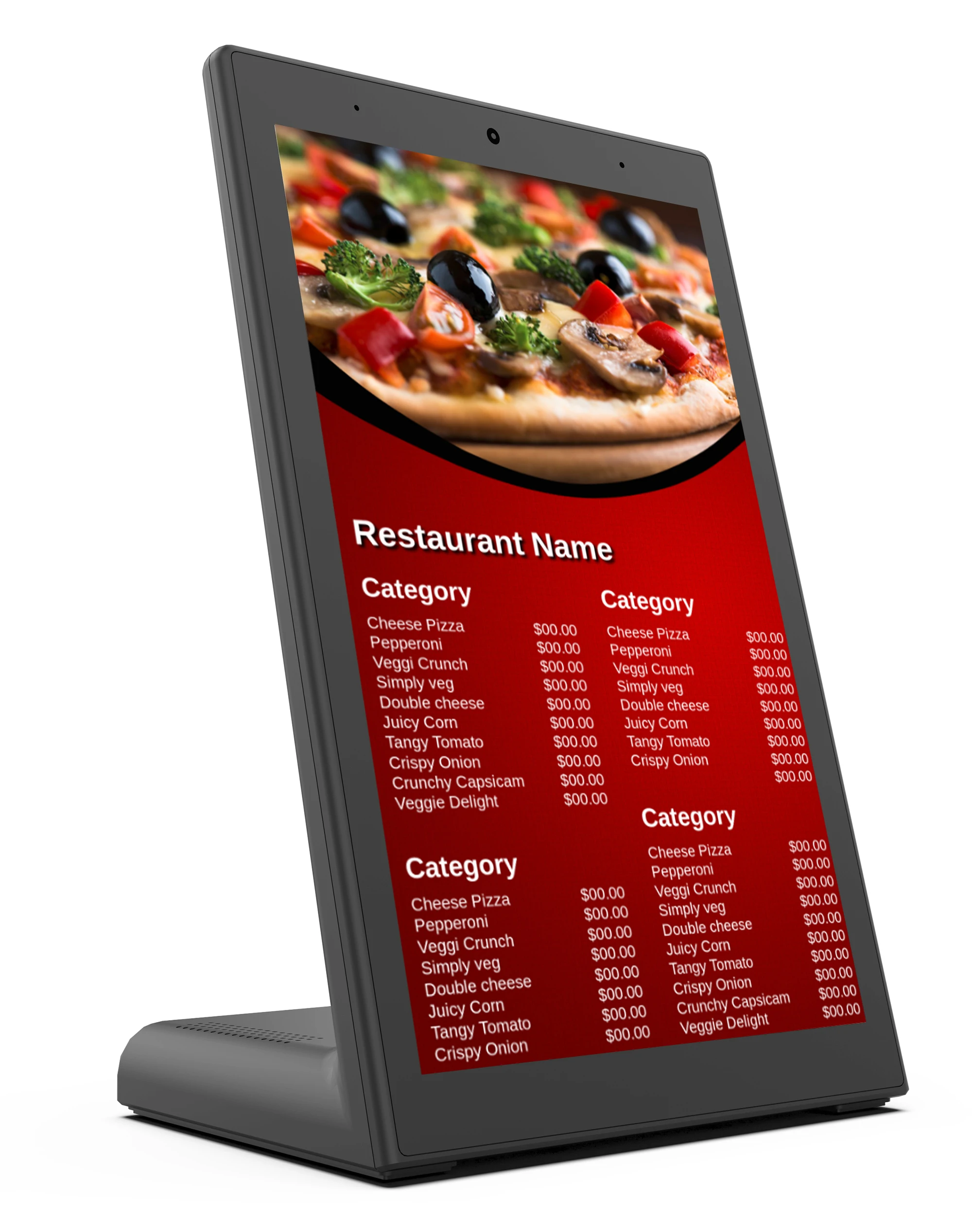 L-образный портретный 8-дюймовый сенсорный экран Оценщик отзывов клиентов Банк Ресторан заказ RJ45 NFC камера настольный Android планшет