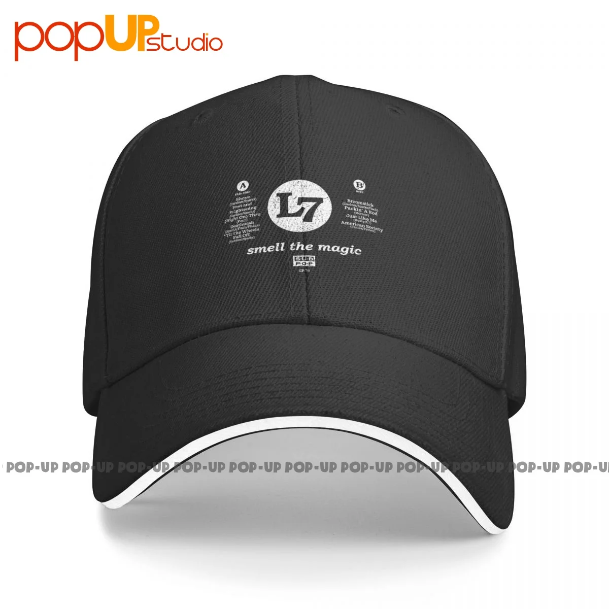 L7 Smell The Magic Винтажный альбом панк-рок-гранж-музыкальной группы P-238 Кепка-сэндвич, бейсбольная кепка, дизайн шляпы дальнобойщика