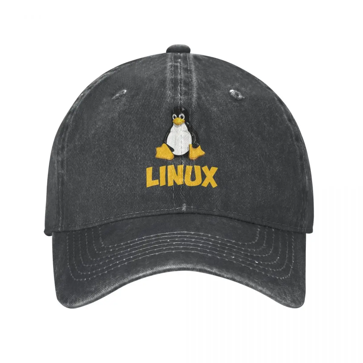 Linux Смокинг Бейсболка с логотипом Пингвина, ковбойская шляпа, кепка с козырьком, ковбойские шляпы Бибоп, мужские и женские шляпы