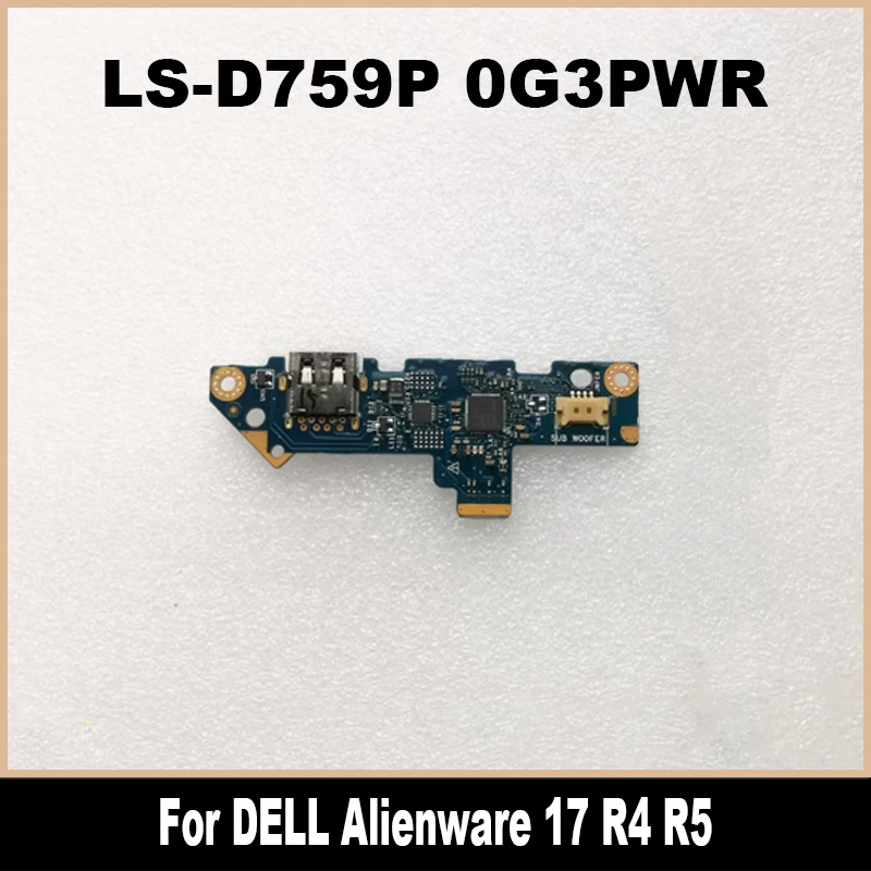 LS-D759P 0G3PWR Новый Оригинальный Для DELL Alienware 17 R4 R5 Ноутбук USB Плата Коммутатора CN-0G3PWR G3PWR Высокое Качество