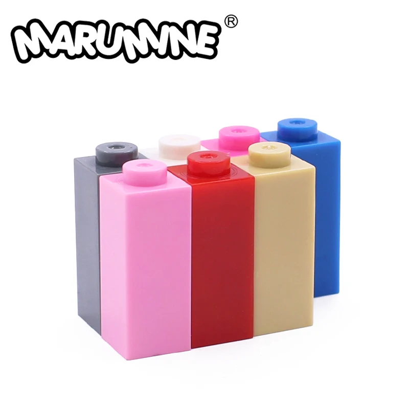 Marumine Modify Brick 1x1x2 25ШТ MOC Строительные Блоки Классический Конструктор Build Model Kit Сборка DIY Деталей Игрушки Для Детей