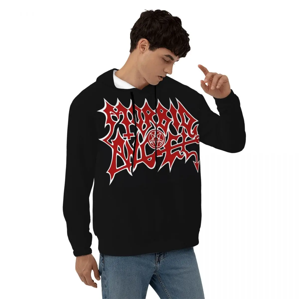 Morbid Angel, повседневные толстовки, Мужской Дэт-Метал, пуловер Harajuku, толстовка с капюшоном, зимняя верхняя одежда, Классические толстовки, топы Оверсайз