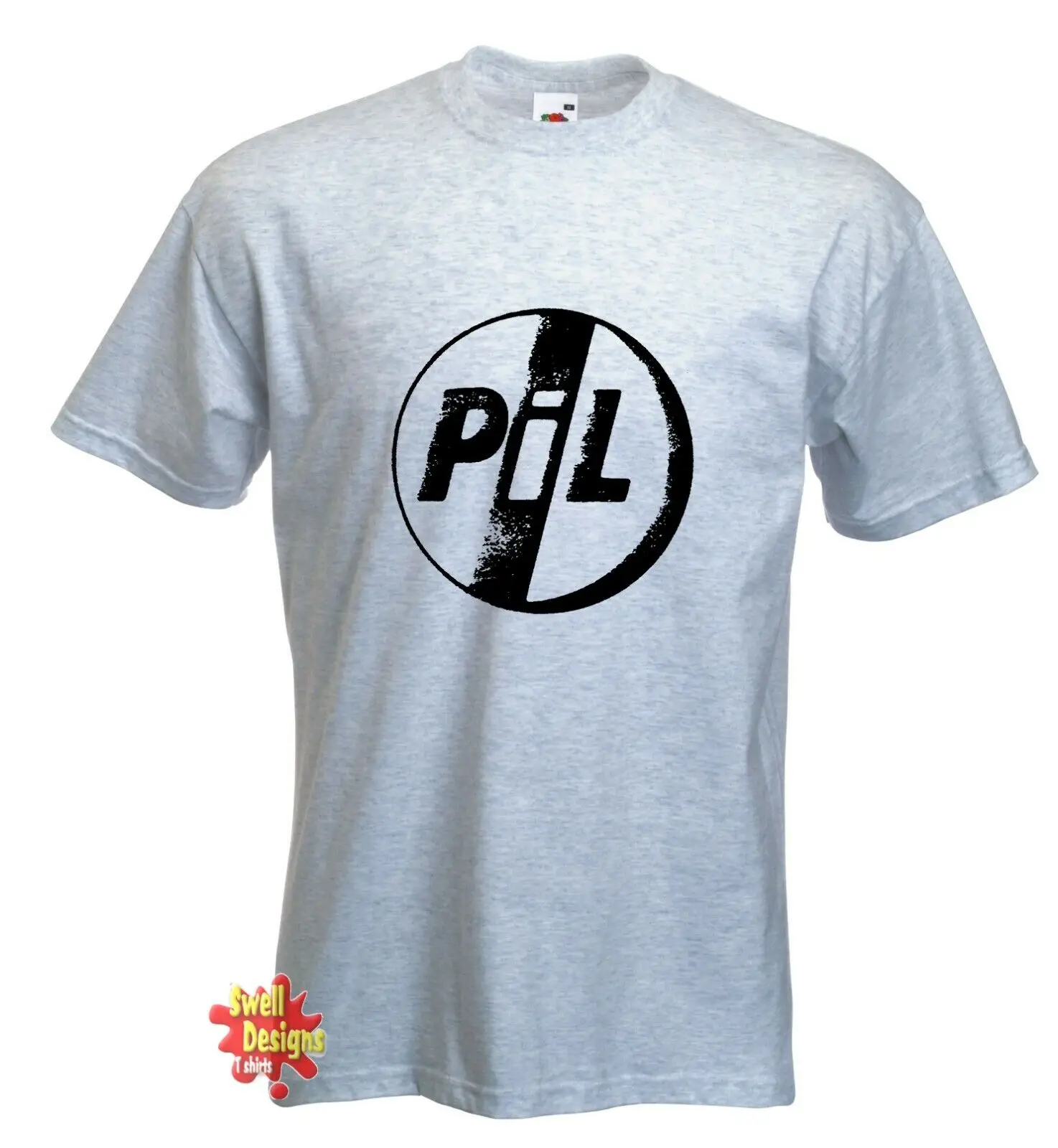 PUBLIC IMAGE LTD, винтажная футболка с потертым логотипом PiL в стиле рок-панк Всех Размеров