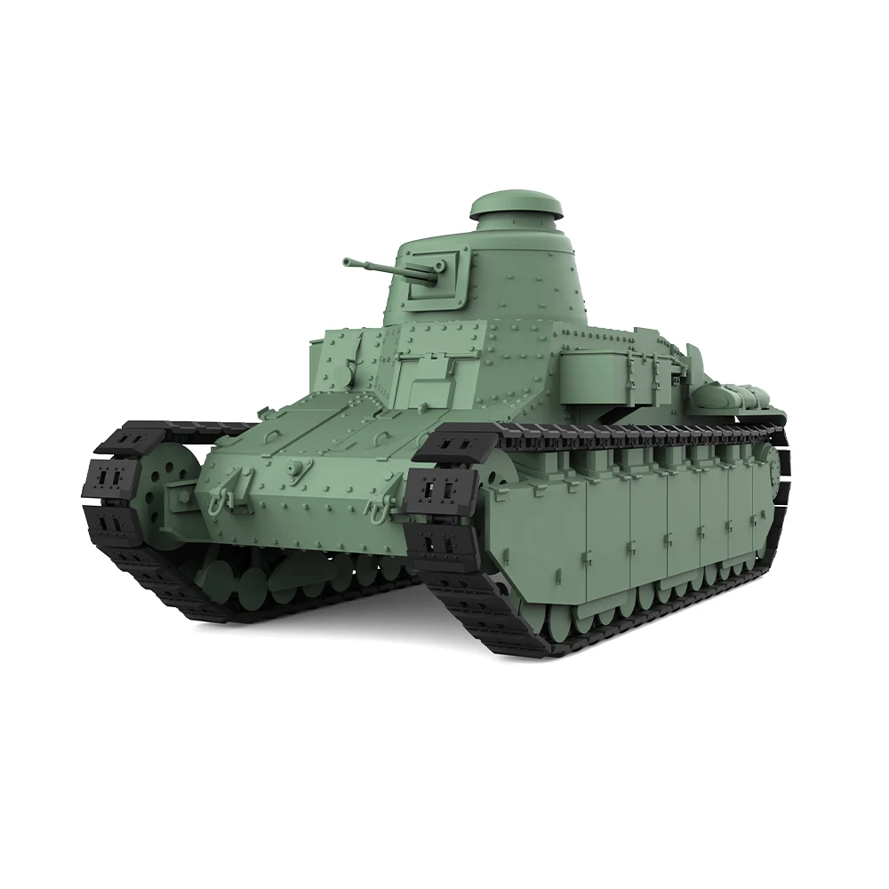 SSMODEL 48657 V1.7 1/48 Комплект моделей из полимерной 3D-печати France Light Tank Chare D1