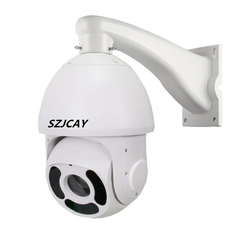 SZJCAY SD6AL445XA-HNR-IR 8MP 45-кратный Оптический Зум PTZ IP-Камера Наружного Автоматического Отслеживания Человека Высокоскоростная Купольная IP-Камера IR 500M