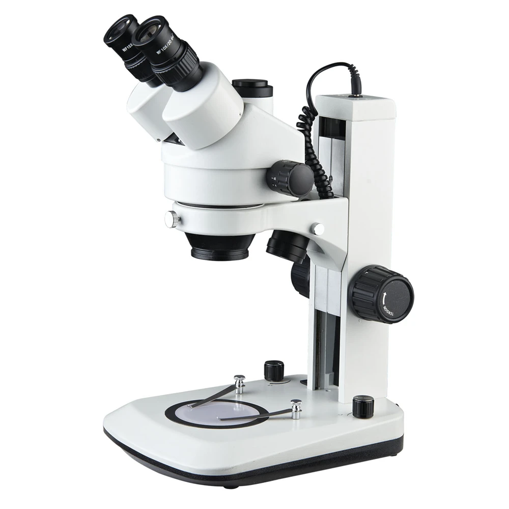 SZM7045-B9L Стереомикроскоп с Тринокулярным Зумом 7X-45X для Ремонта печатных Плат, Пайки Стереомикроскопов