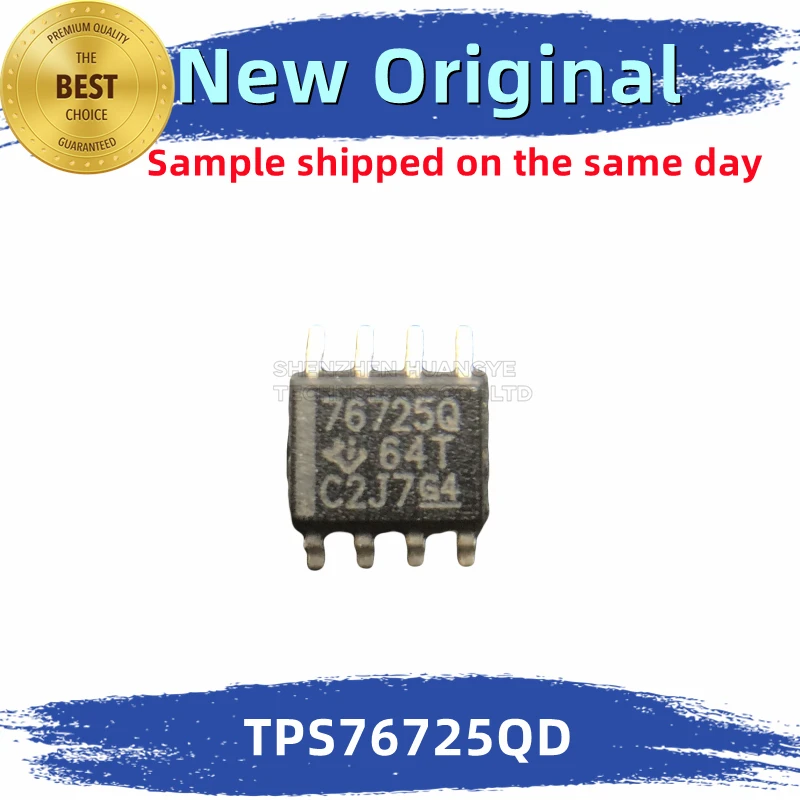 TPS76725QDRG4 TPS76725QD TPS76725 Маркировка: Интегрированный чип 76725Q 100% Новый и соответствует оригинальной спецификации