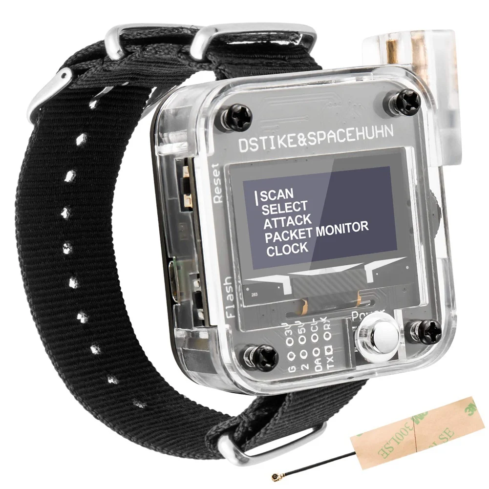 WiFi Deauther Watch V3 ESP8266 Программируемая Плата Разработки Носимых Умных Часов OLED/Контроль/Тестовый Инструмент ЛОТ