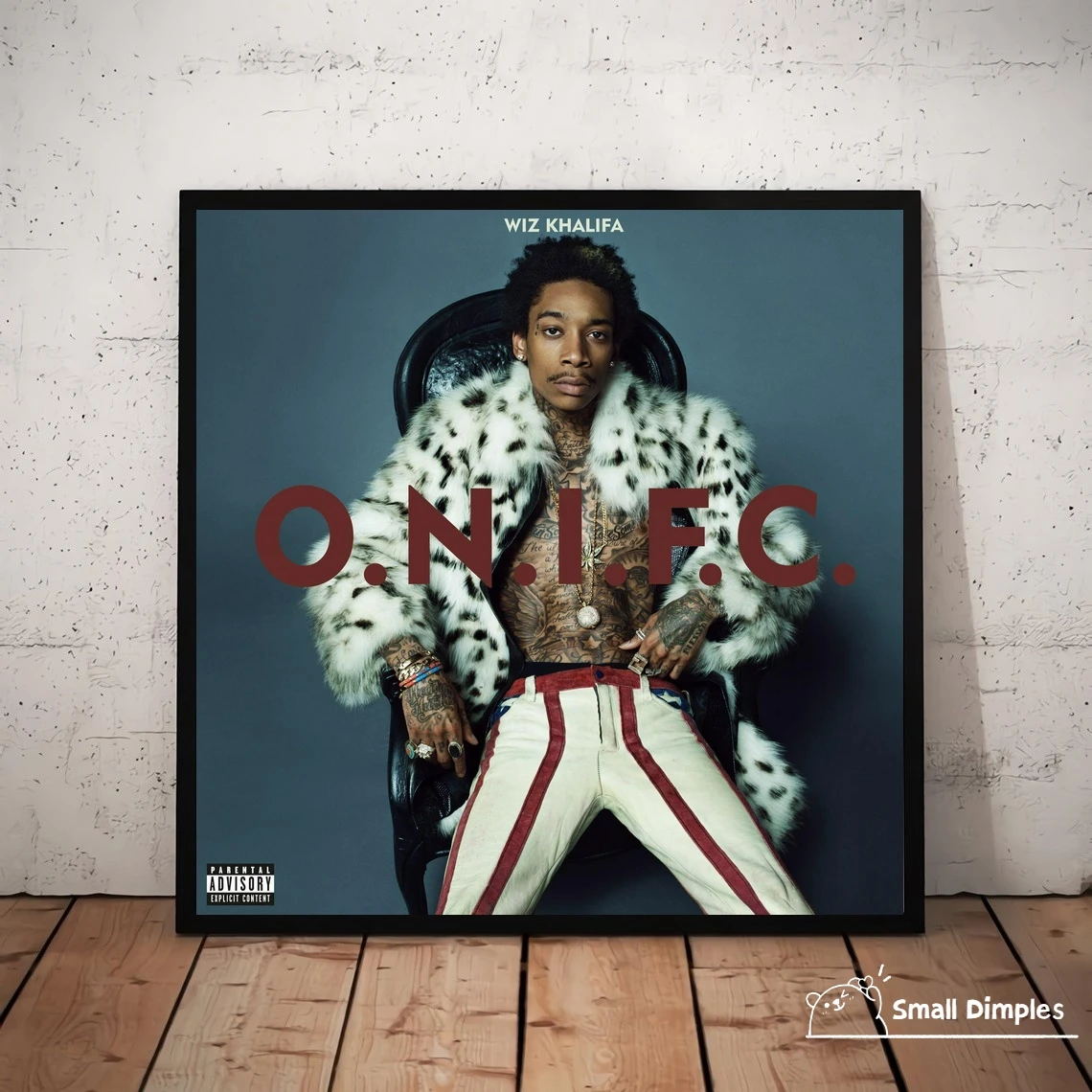 Wiz Khalifa O.N.I.F.C Обложка музыкального альбома, плакат, художественный принт, украшение дома, настенная живопись (без рамки)