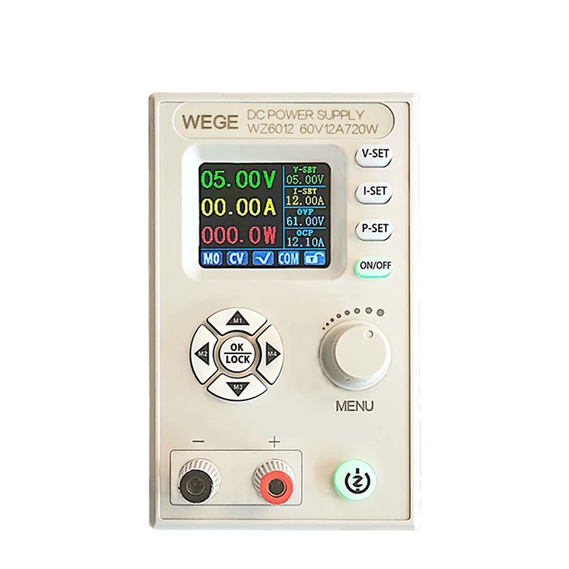 WZ6012 Регулируемый источник питания постоянного тока с цифровым управлением, Понижающий модуль зарядки, регулятор напряжения