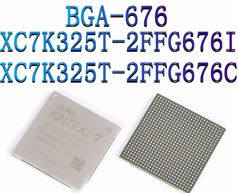 XC7K325T-2FFG676I XC7K325T-2FFG676C Комплект поставки: Микросхема BGA-676 Нового оригинального программируемого логического устройства (CPLD/FPGA) IC