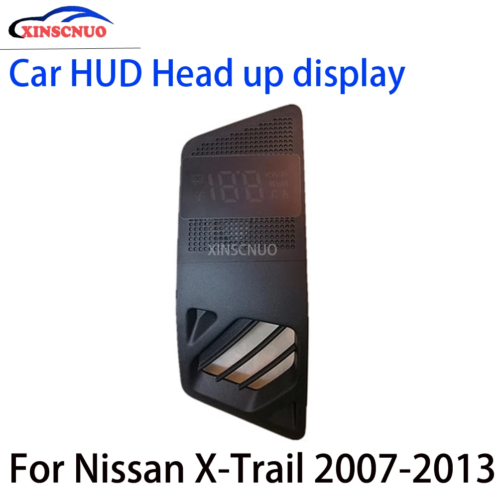XINSCNUO Для Nissan X-Trail 2007-2013 OBD Автомобильный HUD Головной Дисплей Проектор Спидометра Экран Безопасного Вождения Бортовой компьютер