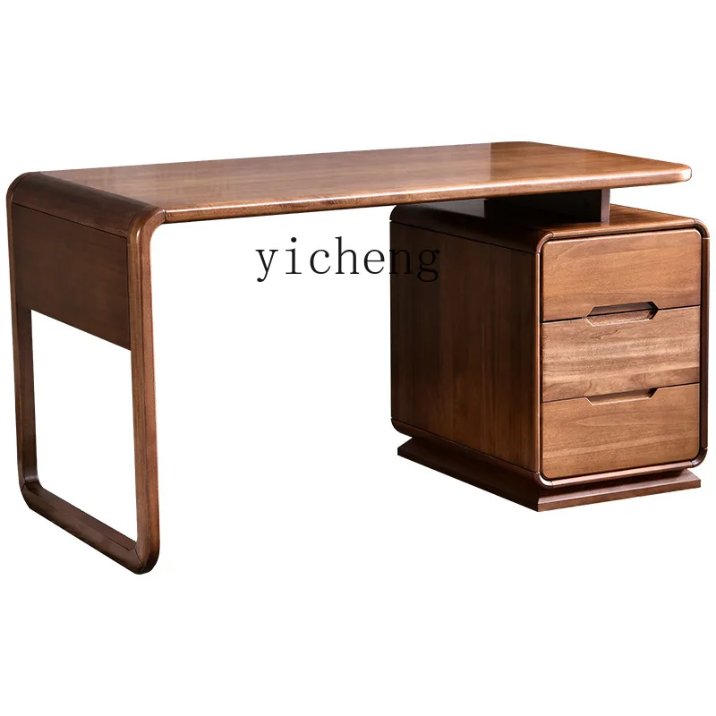 Xl Домашний письменный стол, мебель для учебы, легкий роскошный рабочий стол из массива дерева, письменный стол из массива дерева