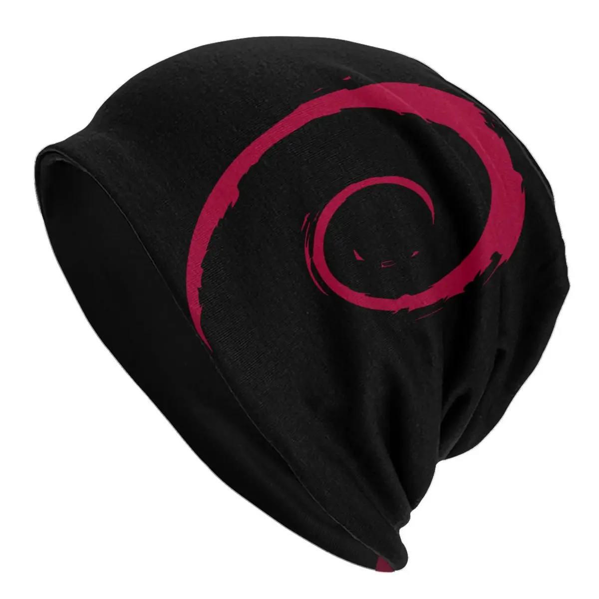 XS Debian Spiral Спортивные Шапочки-бини Linux Code Python Skullies Шапочки Лыжные Кепки Женские шляпы-капоты