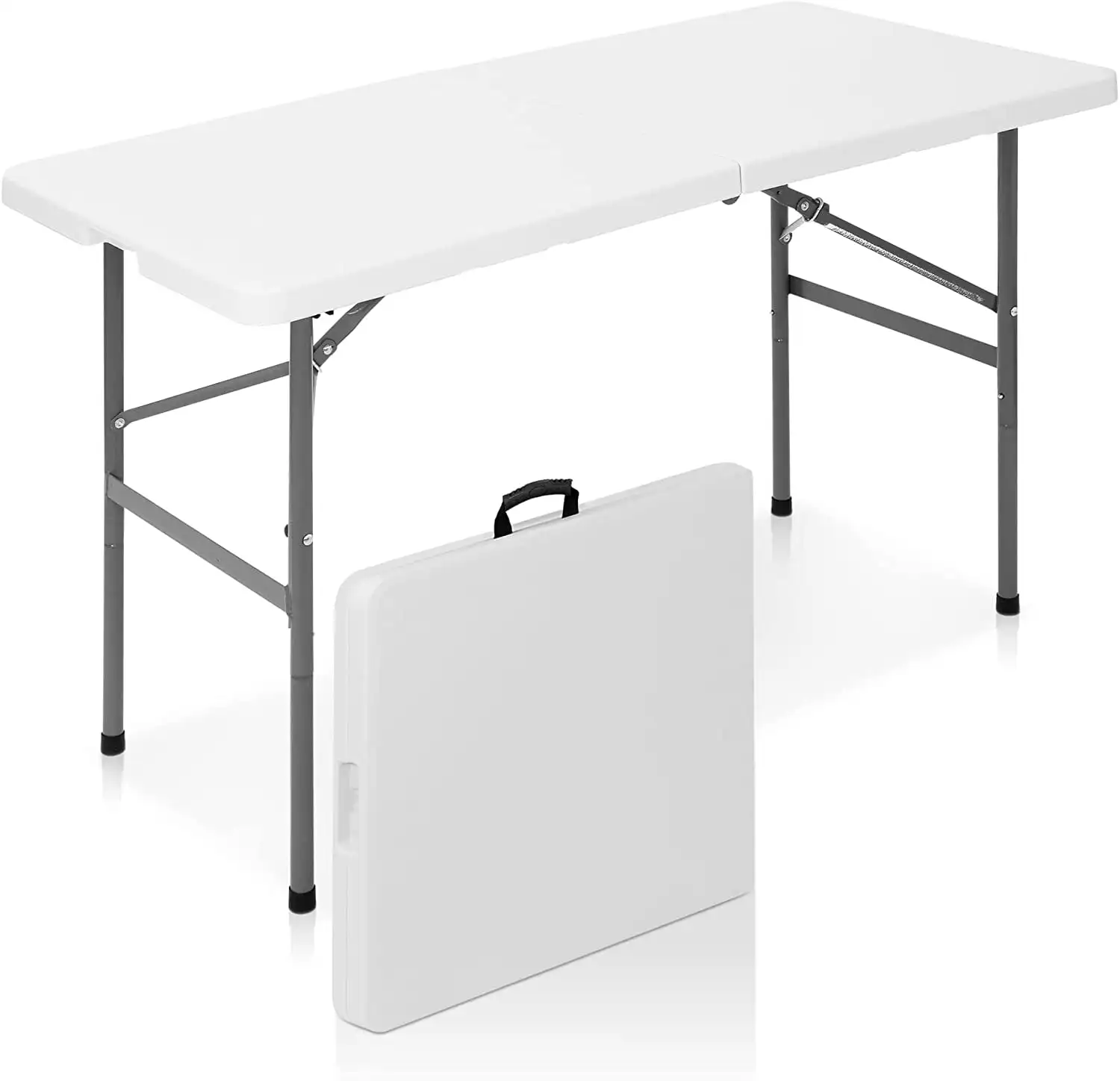 YouYeap 4-футовый складной стол белый