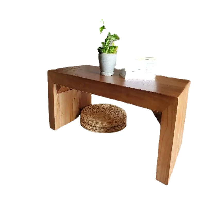 Yy Комбинированный набор для телевизора и чайного столика Японский чайный столик татами из массива дерева