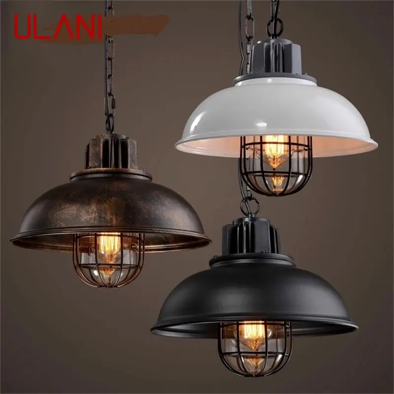 · Подвесной светильник ULANI в стиле ретро, классические светодиодные светильники в стиле лофт, декоративные для домашней гостиной, столовой