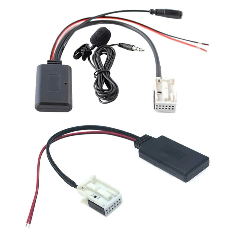 Автомобильный Bluetooth-совместимый Передатчик-Адаптер-приемник 3,5 ММ AUX Стерео с Микрофоном