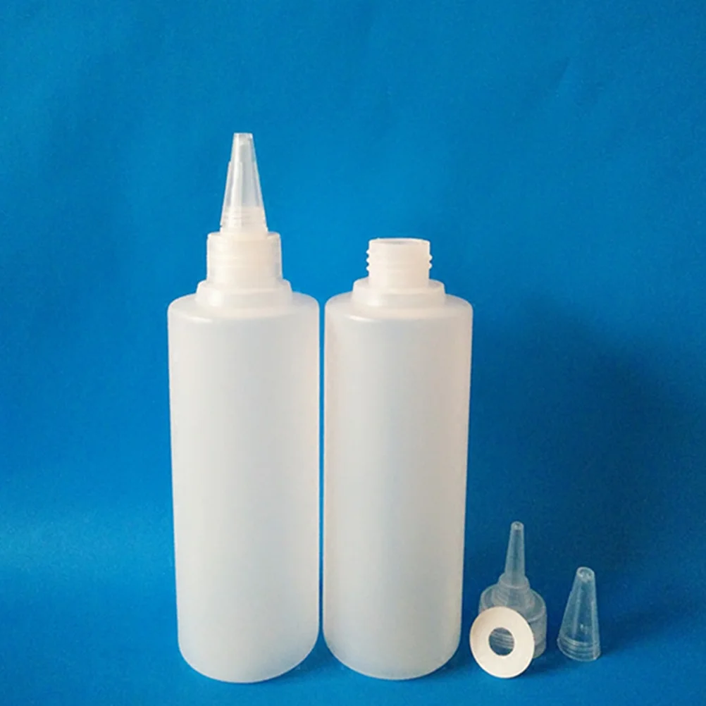 Аппликатор для бутылочек с наконечником, мягкая высококачественная пустая пластиковая бутылка для выжимания, дозатор жидкости для клея, чернил, краски