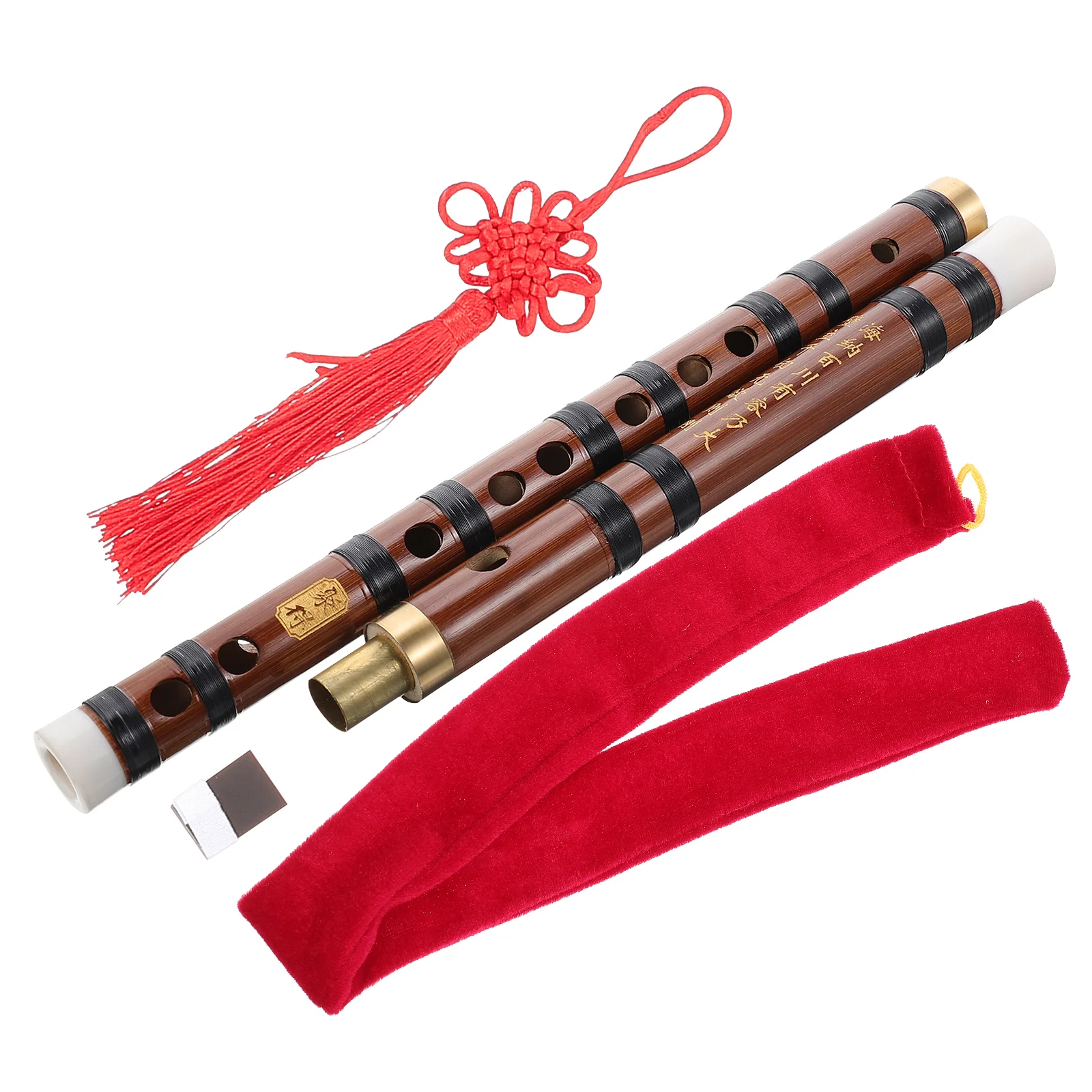 бамбуковая флейта в китайском стиле для детей и взрослых Портативная флейта для начинающих C-F Tone