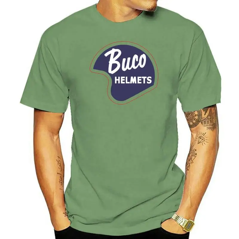 Винтажная футболка Hot Rod Racing, шлемы Buco