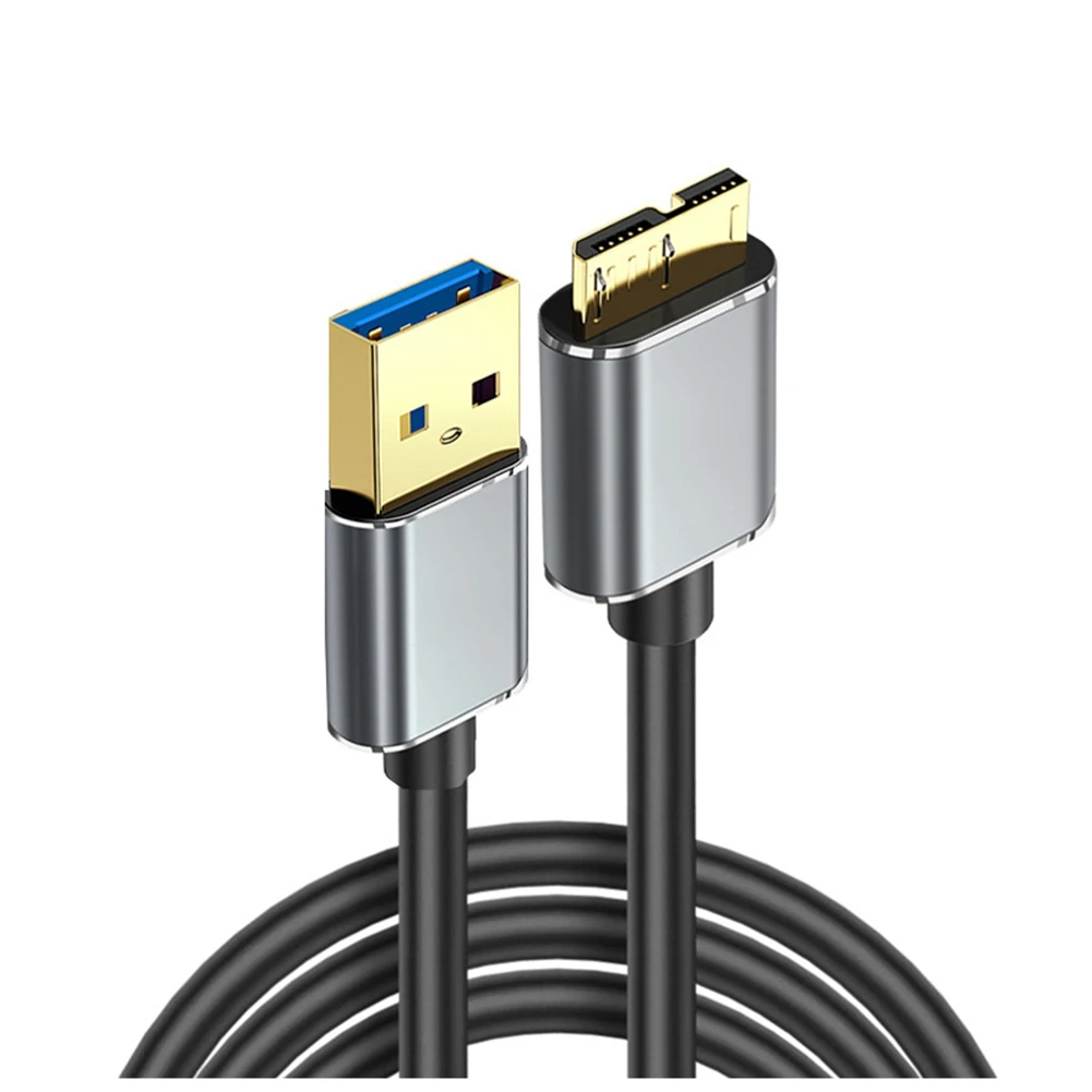 Внешний кабель для жесткого диска USB -B, кабель для жесткого диска -B, Кабель для передачи данных SSD, Кабель Sata для жесткого диска -B USB3.0, 1 м