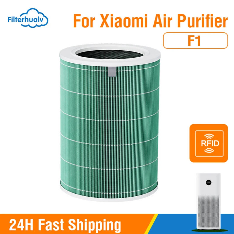 Воздушный Фильтр Для Xiaomi Air Purifier F1 Для Mijia Air Purifier Filter F1 PM 2.5 С Фильтром Из Активированного Угля F1