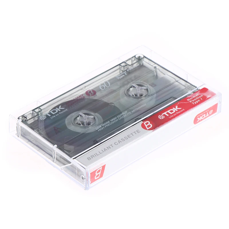 Высококачественная Стандартная пустая кассета магнитофона, пустая 60 минут Магнитная аудиозапись для записи речи и музыки
